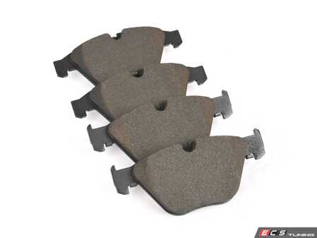 ES#4739113 - EP24-918 - Front EP24 "Enthusiast Performance" Brake Pad Set - This enthusiast-developed high-performance street and light track pad offers an ideal solution for the spirited commuter and weekend autocross driver alike. - ECS - BMW