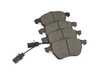 ES#4739111 - EP24-840 - Front EP24 "Enthusiast Performance" Brake Pad Set - This enthusiast-developed high-performance street and light track pad offers an ideal solution for the spirited commuter and weekend autocross driver alike. - ECS - Audi Volkswagen