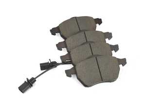 ES#4739111 - EP24-840 - Front EP24 "Enthusiast Performance" Brake Pad Set - This enthusiast-developed high-performance street and light track pad offers an ideal solution for the spirited commuter and weekend autocross driver alike. - ECS - Audi Volkswagen