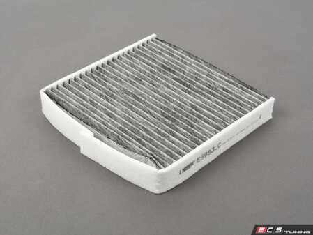 ES#4683867 - 4S0819439 - Charcoal Lined Cabin Air Filter - The activated charcoal filters odor from reaching the cabin - Hengst - Audi
