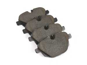 ES#4739081 - EP24-1473 - Rear EP24 "Enthusiast Performance" Brake Pad Set - This enthusiast-developed high-performance street and light track pad offers an ideal solution for the spirited commuter and weekend autocross driver alike. - ECS - BMW