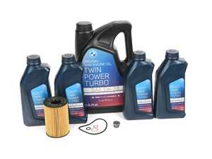 ES#4815698 - f85x5mosKT - Genuine BMW Oil Change Kit / Inspection I - 5w30 - Everything needed for an oil service including Genuine BMW Twin Power Turbo oil. - Genuine BMW - BMW