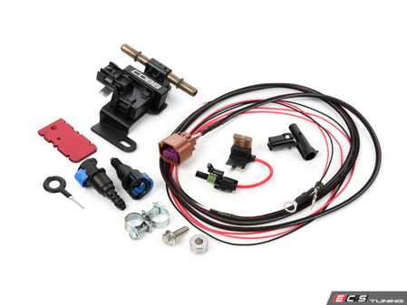ES#4759401 - 3V2650 - COBB Flex Fuel Upgrade Kit - Includes an ethanol content sensor with bracket, bespoke wiring harness, a fuse tap harness, quick connect fuel fittings, and an ECU pin locator template and pin tool - CobbTuning - Audi Volkswagen