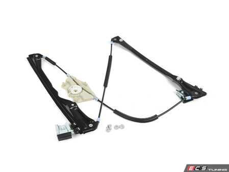 ES#4808459 - 1J4837461H  - Power Window Regulator - Front Left - Does not include window motor - Hamburg Tech - Volkswagen