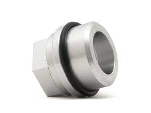 ES#4146792 - 034-101-5001 - 3/4 NPTBlock Breather Adapter - Precision CNC machined in-house to ensure unsurpassed quality and perfect fitment. Now available with a 3/4" NPT provision. - 034Motorsport - Audi Volkswagen