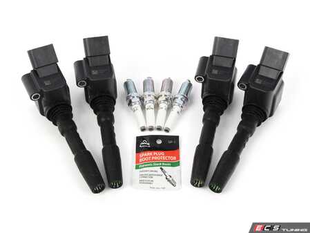 ES#3604482 - 06l905110fKT - Ignition Service Kit - Includes four genuine ignition coil packs, genuine spark plugs, and dielectric spark plug boot protection - Genuine Volkswagen Audi - Audi Volkswagen