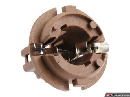 ES#4876970 - 2108260382 - Tail Lamp Bulb Socket - Priced Each - Brown - Two (2) Required Per Vehicle - URO - Mercedes Benz