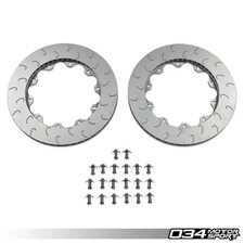 ES#4876977 - 034-304-1019 - 034Motorsports Replacement Front Rotor Ring Set BMW G8x M2,M3,M4 - This kit offers a cost-effective and straightforward method to refresh your braking system while maintaining the same high-performance upgrades. - 034Motorsport - BMW