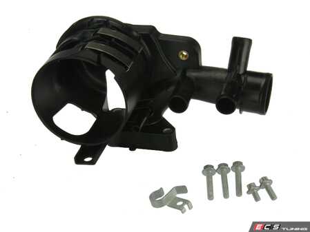 ES#4876984 - 6512006000  - Engine Coolant Outlet Flange - Includes new hardware - URO - Mercedes Benz