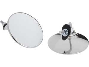 ES#2708348 - MH3C - Lucas Style Door Mirrors - Convex Glass; Pair - URO - BMW Porsche
