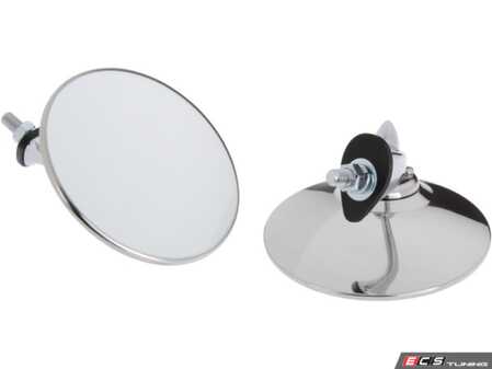 ES#2708348 - MH3C - Lucas Style Door Mirrors - Convex Glass; Pair - URO - BMW Porsche