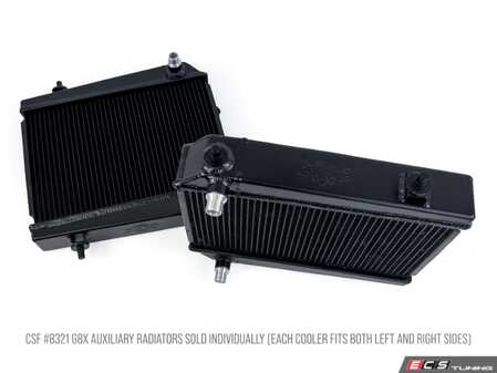 ES#4876812 - 8321 - High-Performance Auxiliary Radiator - G8X M3/M4/M2 - Lower charge air cooling temps and/or engine coolant temps with CSF's direct fit auxiliary radiators - Radiators sold individually, two required for a complete system upgrade - CSF - BMW