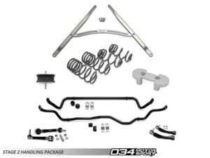 ES#4629737 - 034-4ZZ-0016 - 034Motorsport Handling Package - Stage 2 - The ultimate, comprehensive handling upgrade engineered to drastically improve chassis dynamics, eliminate understeer, and sharpen steering precision for your 2.0 TFSI-powered B9 or B9.5 A4 or A4 allroad. - 034Motorsport - Audi