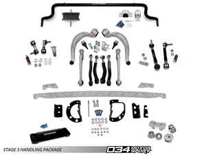 ES#4877166 - 034-4ZZ-0023-E-D - 034Motorsport Handling Package - Stage 3 - Early - This complete system features fully adjustable front control arms and a comprehensive drivetrain lockdown to drastically improve precision and cornering limits. - 034Motorsport - Audi