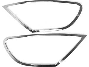 ES#2534392 - RLRE65 - Tail Light Rings - Replaces the chrome tail light rings on your E65 745i/745Li or 760i/760Li - URO - BMW