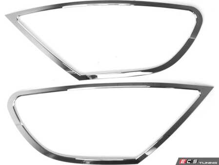 ES#2534392 - RLRE65 - Tail Light Rings - Replaces the chrome tail light rings on your E65 745i/745Li or 760i/760Li - URO - BMW