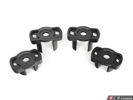 ES#4830417 - CTS-HW-535 - Rear Billet Aluminum Subframe Inserts - Designed to improve handling and feedback by limiting movement. - CTS - Audi