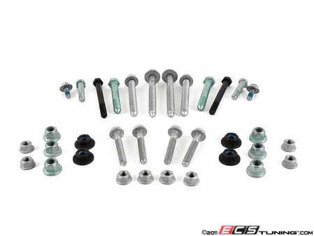 ES#5424 - 8d0498800kit - Complete Front Control Arm Hardware Kit - Includes all hardware for front upper and lower control arms for ease of service - Febi - Audi