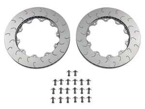 ES#4877198 - 034-304-1012 - Replacement Front Rotor Ring Set - Mk8 Golf R & Audi 8Y S3 - Replacement Rotor Ring and Hardware Set for the 2-Piece Floating Front Brake Rotor Upgrade Kit for Mk8 Golf R & Audi 8Y S3. - 034Motorsport - Audi Volkswagen