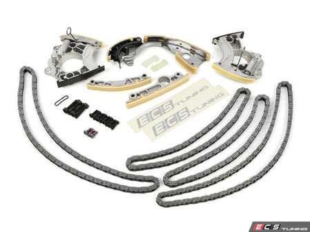 ES#4000675 - 079109470kt3 - Timing Chain Kit  - Includes new tensioners, guide rails, chains, & securing hardware to service your timing chain - Assembled By ECS - Audi
