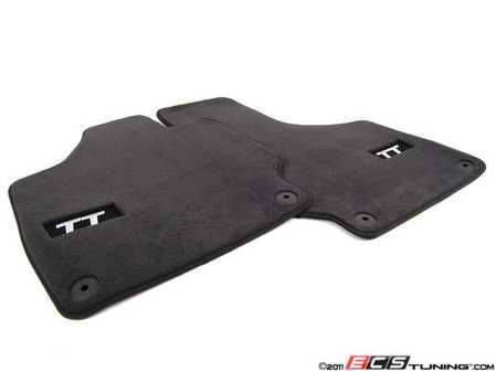 ES#449051 - 8J1061275MNO - Front Carpeted Floor Mats - Anthracite  - Protect your interior carpet - Genuine Volkswagen Audi - Audi