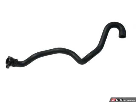 ES#3610282 - 11537541992 - Coolant Outlet Hose w/ Aluminum Fitting - It is attached to the outlet on the thermostat housing and includes an aluminum "Mickey Mouse" flange - URO - BMW