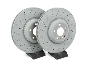 ES#3610439 - 2224215100KT - Front Brake Rotors - Pair (370x36) - Restore your vehicles stopping power. - Genuine Mercedes Benz - Mercedes Benz