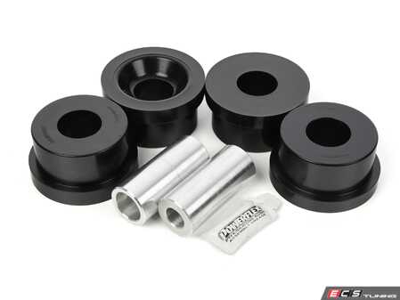 ES#4070631 - PFR5-522BLK - Rear Subframe - Rear Mount Bushing - Race durometer subframe bushings found on the rear position of the rear subframe - Powerflex Black Series - BMW