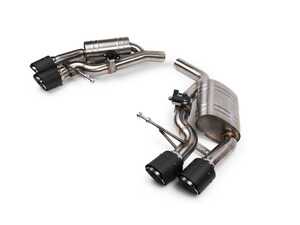 ES#4877352 - FS.POR.19MCN2L.V - 2019-2022+ Fabspeed Porsche Macan 2.0L Valvetronic Exhaust System - Featuring a Valvetronic 100% Stainless Steel Axle-Back Exhaust With Carbon Fiber Tips - Fabspeed - Porsche