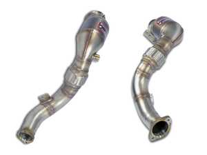 ES#4877359 - 529241-529221KT - Performance Downpipes W/ High Flow Catalytic Converters - Stainless steel downpipes with high flow catalytic converters - Supersprint - BMW