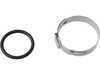 ES#4879282 - 11537555281 - Engine Coolant Hose Repair Kit  - Molded to OE coolant hose shape for superb fitment - URO - BMW