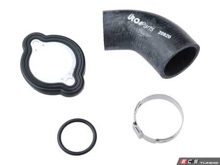 ES#4879282 - 11537555281 - Engine Coolant Hose Repair Kit  - Molded to OE coolant hose shape for superb fitment - URO - BMW