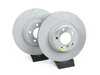 ES#521591 - GD1218 - Front Cross Drilled & Slotted Brake Rotors - Pair - EBC Sport Rotors - EBC - BMW