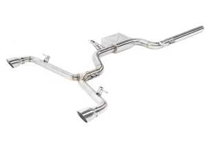 ES#4879770 - IEEXDB3 - IE Valved Catback Exhaust System - MK8 GTI - Features DroneTrap technology and quad 4 slash-cut tips - Integrated Engineering - Volkswagen