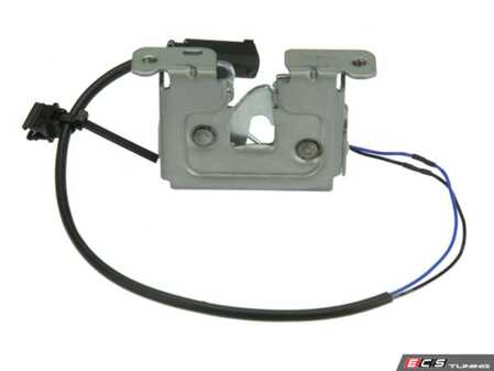 ES#4879357 - 51237308068 - Hood Lock Assembly - Replacement of worn hood latch assembly reduces vibration and restores smooth hood opening and closing - URO - BMW