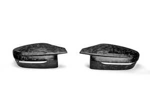 ES#4880665 - WM-BM/CA/5/CF - Chopped Carbon Fibre Mirror Cap Set - Matte - Constructed from high-grade, lightweight carbon fibre - Akrapovic - BMW