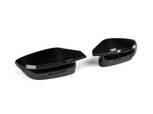 ES#4880670 - WM-BM/CA/4/G - Carbon Fibre Mirror Cap Set - High Gloss - Constructed from high-grade, lightweight carbon fibre - Akrapovic - BMW