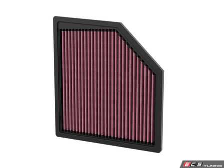 ES#4765791 - 33-3180 - High-Flow Air Intake Filter - High performance replacement air filter - drop in - K&N - MINI