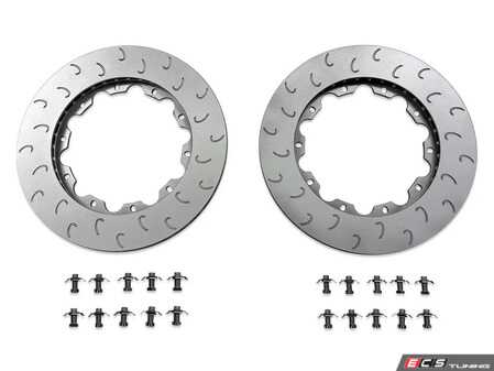 ES#4880704 - 034-304-1016 - Replacement Front Rotor Rings (400x38) - 4M Audi SQ7  - Replacement Rotor Ring and Hardware Set for the 2-Piece Floating Brake Rotor Upgrade Kit - 034Motorsport - Audi