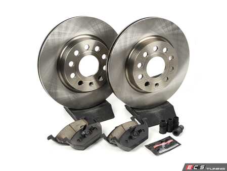 ES#3462903 - KOE6041 - Autospecialty Front Brake Kit (280x25) - Stock replacement for your daily driver featuring OE Replacement Brake rotors and high performance Evolution ceramic pads - Power Stop - Volkswagen