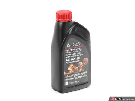 ES#4871645 - GC600201QDSP - Full Synthetic Engine Oil (0W-20) - 1 Quart - LongLife IV - SAE 0W-20 - 508.00/509.00 - Genuine Volkswagen Audi - Audi Volkswagen