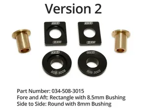 Billet Solid Shifter Bushing Kit - Version 2