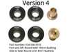 ES#4880771 - 034-508-3018 - Billet Solid Shifter Bushing Kit - Version 4 - Due to the occasional oddball part crossover between chassis and years, please measure the pivot shaft diameter to ensure the version you order has the correct bushing inner diameters. Round 10mm, Round 8mm - 034Motorsport - Audi Volkswagen
