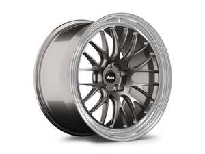 ES#4880863 - ml10rt201011anKT - 20" APEX ML-10RT Forged Wheels - Staggered Set Of Four - 20x10" ET8 / 20x11" ET18 5x112 66.6CB - Anthracite w/ Machined Lip - APEX Wheels - BMW