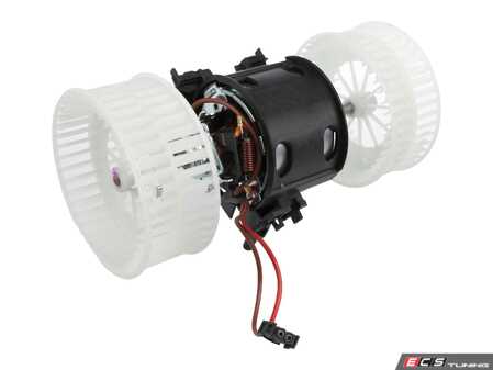 ES#4879365 - 64116933910 - Blower Motor Assembly - Get air back through your vents with a new blower motor, includes fan cages - URO - BMW
