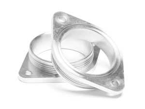 ES#4880963 - IEINDA2-TTE720 - IE B9 RS5 Hybrid Turbo Inlet Adapter Rings For TTE720 Turbos - These billet o-ring sealed flanges seamlessly adapt your iE Turbo Inlet Pipe directly to the TTE720 inlets. - Integrated Engineering - Audi