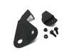ES#4880959 - 601-0055 - E9x/E8x Driver Side Coolant Tank Brackets - Black Powder Coated - Allows you to relocate your factory coolant tank to the driver's side of the engine bay - Precision Raceworks - BMW