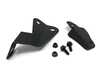 ES#4880959 - 601-0055 - E9x/E8x Driver Side Coolant Tank Brackets - Black Powder Coated - Allows you to relocate your factory coolant tank to the driver's side of the engine bay - Precision Raceworks - BMW