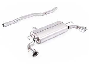 ES#4880985 - SSXVW770 - MK4 R32 Cat-Back Exhaust System V2 - Non-Resonated - Jet-100 Inward Rolled Tips - Updated to offer more Wookie noises and features Milltek's new brushed stainless steel finish on the silencer. - Milltek Sport - Volkswagen