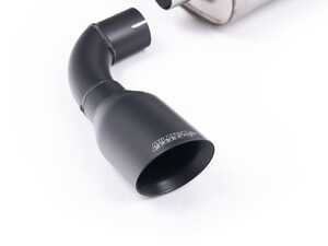 ES#4880986 - SSXVW775 - MK4 R32 Cat-Back Exhaust System V2 - Resonated - GT-100 Cerakote Black Slash Cut Tips - Updated to offer more Wookie noises and features Milltek's new brushed stainless steel finish on the silencer. - Milltek Sport - Volkswagen